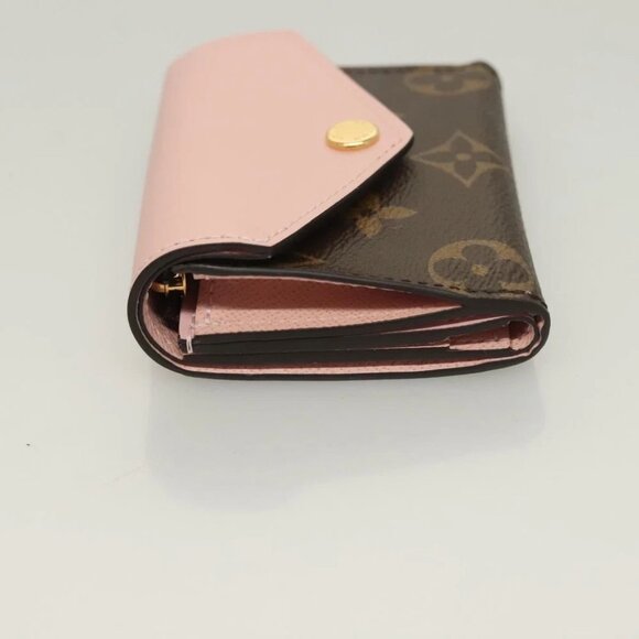 LOUIS VUITTON Monogram Portefeuille Zoe Wallet Pink M62933 LV Auth 125843 - Picture 6 of 16